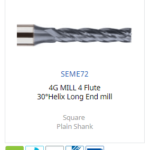 Mũi phay 4 me dài SEME72