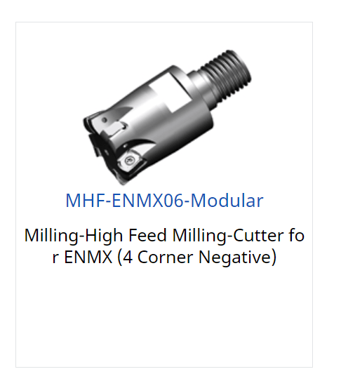 Đài dao phay highfeed ENMX0604 - Modular