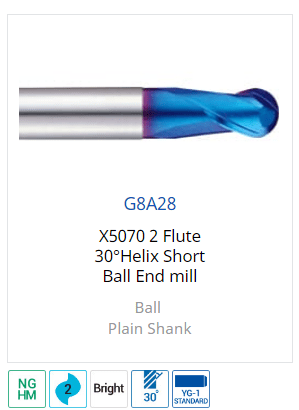 Mũi phay G8A28
