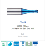 Mũi phay cầu cổ dài G8A54
